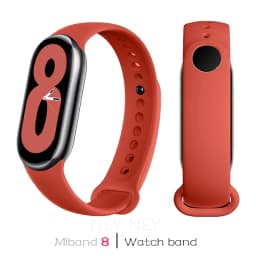 Sport Strap For Xiaomi Mi band 8-8 NFC Belt Replacement miband8 silicone Bracelet smart band 8 waterproof Watchbands Accessories