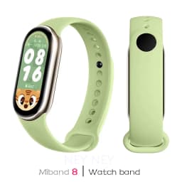 Sport Strap For Xiaomi Mi band 8-8 NFC Belt Replacement miband8 silicone Bracelet smart band 8 waterproof Watchbands Accessories