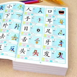 3600 Words Chinese Characters Literacy Book Preschool Kindergarten Student Learning Teaching Material Book Early Education Book