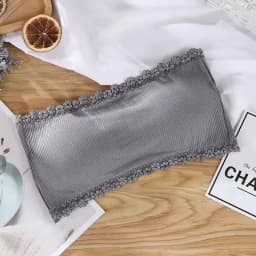 Summer Strapless Women Bras Back Lace Sexy Chest Tops Seamless Breathable Underwear Brassiere Solid Invisible Chest Wraps Bra
