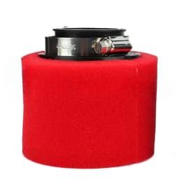 Foam Air Filter 35mm 38mm 42mm 45mm 48mm 50mm 60mm Sponge Cleaner Moped Scooter Dirt Pit Bike Motorcycle Black and Red