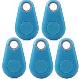 1/5Pcs Mini GPS Tracker Bidirectional Alarm Keychain Finder Phone Anti Theft Reminder Locator Accessories Smart Anti Loss Device