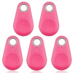 1/5Pcs Mini GPS Tracker Bidirectional Alarm Keychain Finder Phone Anti Theft Reminder Locator Accessories Smart Anti Loss Device