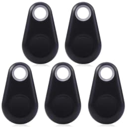 1/5Pcs Mini GPS Tracker Bidirectional Alarm Keychain Finder Phone Anti Theft Reminder Locator Accessories Smart Anti Loss Device