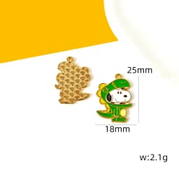 10/20/30Pcs Cute Dog DIY Keychain Metal Handmade for Making Alloy Key Chain Cute Keyring Gift for Fans