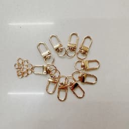 10/20/30Pcs Cute Dog DIY Keychain Metal Handmade for Making Alloy Key Chain Cute Keyring Gift for Fans
