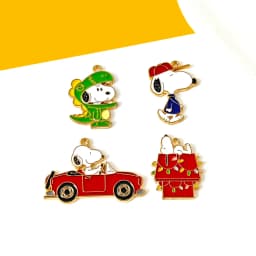 10/20/30Pcs Cute Dog DIY Keychain Metal Handmade for Making Alloy Key Chain Cute Keyring Gift for Fans