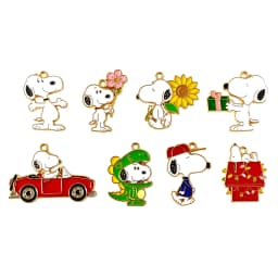 10/20/30Pcs Cute Dog DIY Keychain Metal Handmade for Making Alloy Key Chain Cute Keyring Gift for Fans