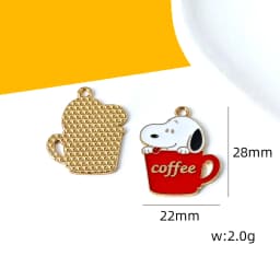 10/20/30Pcs Cute Dog DIY Keychain Metal Handmade for Making Alloy Key Chain Cute Keyring Gift for Fans