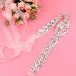 Ladies' Belt, Crystal Belt, Wedding Dress Accessories, Diamond Bridal Belt, Wedding Supplies