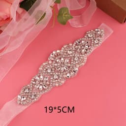 Ladies' Belt, Crystal Belt, Wedding Dress Accessories, Diamond Bridal Belt, Wedding Supplies