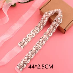 Ladies' Belt, Crystal Belt, Wedding Dress Accessories, Diamond Bridal Belt, Wedding Supplies
