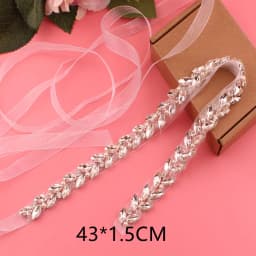 Ladies' Belt, Crystal Belt, Wedding Dress Accessories, Diamond Bridal Belt, Wedding Supplies