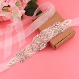 Ladies' Belt, Crystal Belt, Wedding Dress Accessories, Diamond Bridal Belt, Wedding Supplies