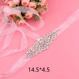 Ladies' Belt, Crystal Belt, Wedding Dress Accessories, Diamond Bridal Belt, Wedding Supplies
