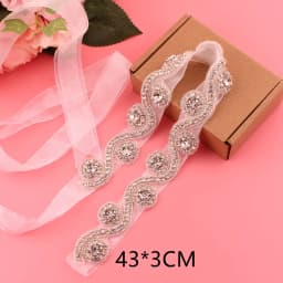 Ladies' Belt, Crystal Belt, Wedding Dress Accessories, Diamond Bridal Belt, Wedding Supplies