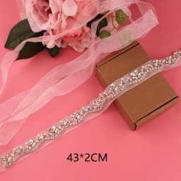 Ladies' Belt, Crystal Belt, Wedding Dress Accessories, Diamond Bridal Belt, Wedding Supplies