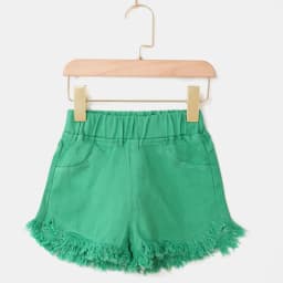 IENENS Girl Casual Shorts Kids Cotton Short Pants Five Colors Baby Bottoms Fit 4-11Y Child Casual Clothes Clothing