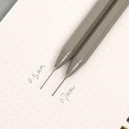 JIANWU 3 Pcs 0.5/0.7mm Simple Mechanical Pencils Plastic Drawing Propelling Automatic Pencil Student Office Supplies Stationery