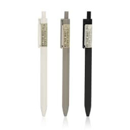 JIANWU 3 Pcs 0.5/0.7mm Simple Mechanical Pencils Plastic Drawing Propelling Automatic Pencil Student Office Supplies Stationery