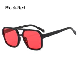 Retro Square Aviation Sunglasses for Women Men Stylish Big Frame Sun Glasses Ins Style Shades 70s Glasses