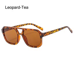 Retro Square Aviation Sunglasses for Women Men Stylish Big Frame Sun Glasses Ins Style Shades 70s Glasses