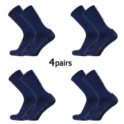 4 Pairs FS Square Silicone Non Slip FS Letter Football Socks Men Women Sports Grip Soccer Socks Calcetines Hombre Futebol 39-45