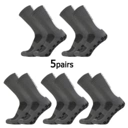 4 Pairs FS Square Silicone Non Slip FS Letter Football Socks Men Women Sports Grip Soccer Socks Calcetines Hombre Futebol 39-45
