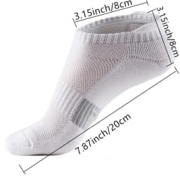 6 pairs of outdoor sports women's socks, comfortable and breathable sports socks, suitable for running, hiking, leisure wear