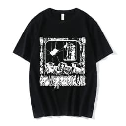 Anime Serial Experiments Lain T-Shirt Men Women Graphic T Shirts Unisex Iwakura Manga Girl Sci Fi Short Sleeve Tee Tops 62463
