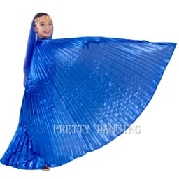 Wings Costumes Kids Belly Dance Dress for Girls Gift Bellydancing Clothes Bollywood Dancewear Children Cosplay Wings with Sticks