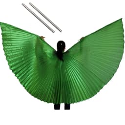 Wings Costumes Kids Belly Dance Dress for Girls Gift Bellydancing Clothes Bollywood Dancewear Children Cosplay Wings with Sticks