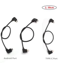 Micro Port Remote Control Data Cable Phone Tablet Line for DJI Mavic Mini / Mini SE / Air / Pro 1 / Spark / Mavic 2 Pro & Zoom