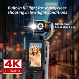OnePlus 4K HD Wifi Sports Wearable Camera Hold In Hand Travel Bicycle Driver Recorder Mini Sports Cam For Motorcycle Vlogging