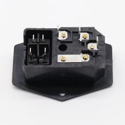 15A 10A/250V 3pin AC power socket with Power Rocker Switch Fused