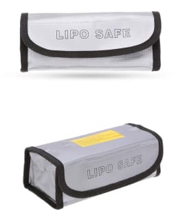185x75x60mm Square RC LiPo Safe Bag Battery Safety Fireproof Explosionproof Guard Battery Protection Charging Sack For RC Toy