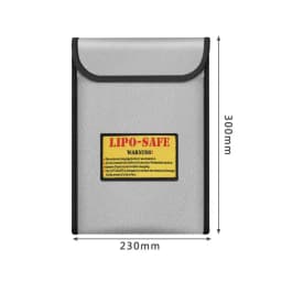 185x75x60mm Square RC LiPo Safe Bag Battery Safety Fireproof Explosionproof Guard Battery Protection Charging Sack For RC Toy