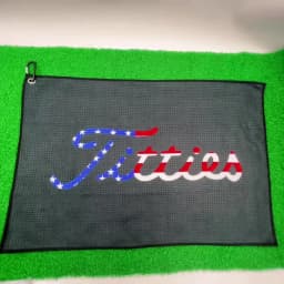 Funny Microfiber Premium Golf Towel, Printed Golf Towels for Golf Bags for Men & Women, Great Golf Accessories for Men Golfers