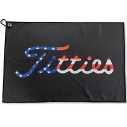 Funny Microfiber Premium Golf Towel, Printed Golf Towels for Golf Bags for Men & Women, Great Golf Accessories for Men Golfers