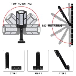 Powerful LED Solar Outdoor Led Courtyard Wall Lamp Rechargeable Human Body Induction Garden Terrace Garage Door Street Lighting