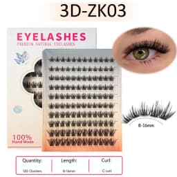 DIY Clusters Lash 10-18mm(Mix) Fluffy Lash Clusters for Self Application Makeup Individual Eyelash Extensions Natural Look
