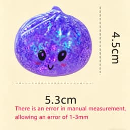 New Glitter Rare Hidden Edition Dumpling Squishy Sparkle Bun Sensory Steamer Soft Fidget Toy Stress Relief for Adults Office