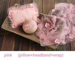 Newborn Photography Wrap Blanket Mesh Backdrop Baby Photography Studio Fotografia Acessorios