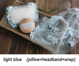 Newborn Photography Wrap Blanket Mesh Backdrop Baby Photography Studio Fotografia Acessorios