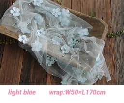 Newborn Photography Wrap Blanket Mesh Backdrop Baby Photography Studio Fotografia Acessorios