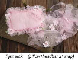 Newborn Photography Wrap Blanket Mesh Backdrop Baby Photography Studio Fotografia Acessorios