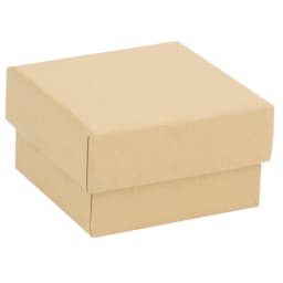 1PC 5x5x3cm Paper Jewelry Box Ring Earring Box Handmde Kraft Wedding Gifts Bracelet Necklace Packaging Box Jewelry Accessories