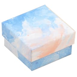 1PC 5x5x3cm Paper Jewelry Box Ring Earring Box Handmde Kraft Wedding Gifts Bracelet Necklace Packaging Box Jewelry Accessories
