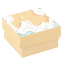 1PC 5x5x3cm Paper Jewelry Box Ring Earring Box Handmde Kraft Wedding Gifts Bracelet Necklace Packaging Box Jewelry Accessories