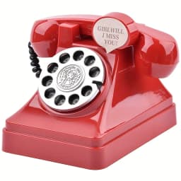 Creative Cute Retro Phone Money Jar Boys and Girls Gift Photography Props Storage Room Photo Props Decoration Gifts